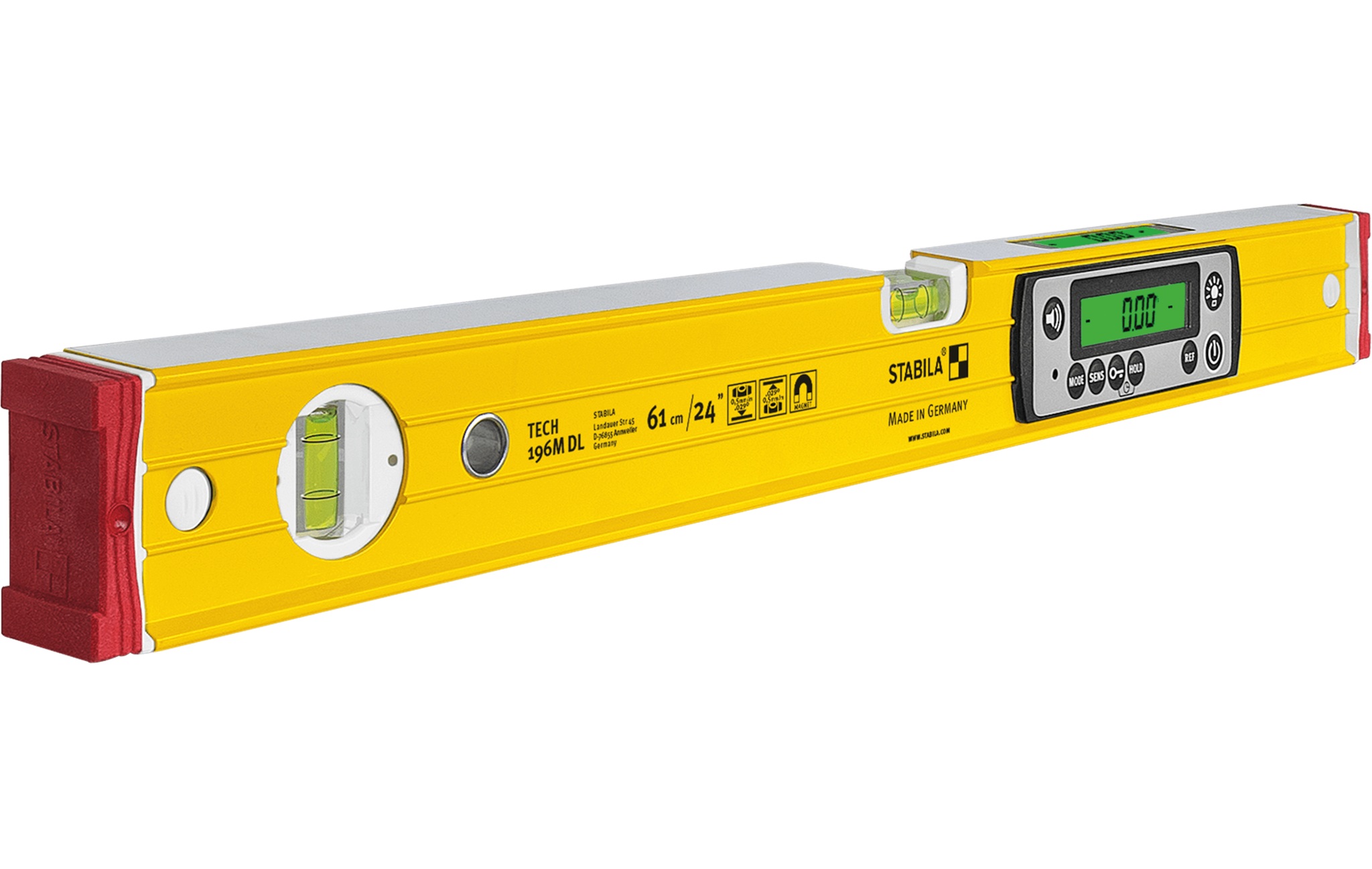 Niveau numérique Stabila Tech 196M DL; 610 mm; IP67