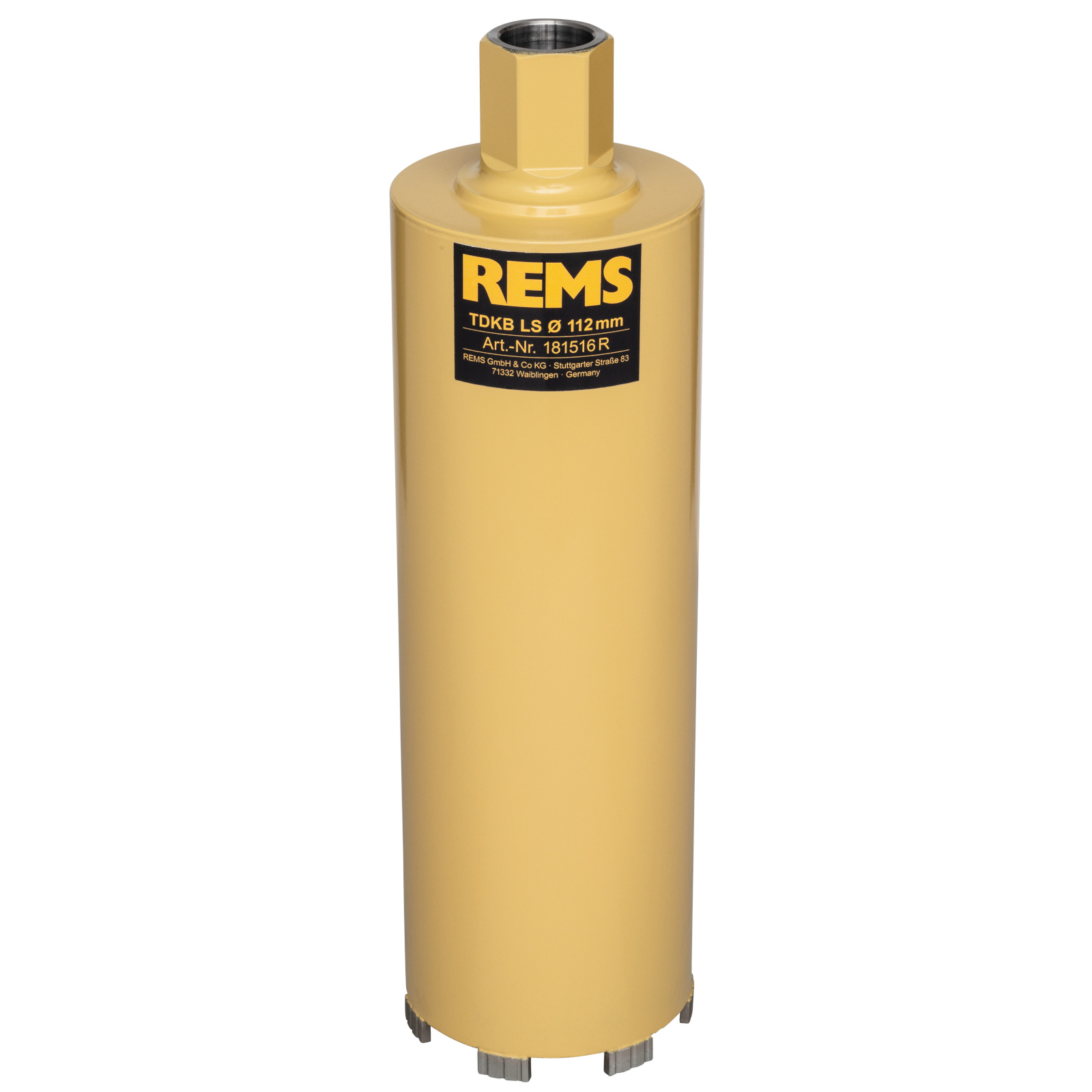 Fraise diamantée Rems TDKB LS; 112x320xUNC 1 1/4''