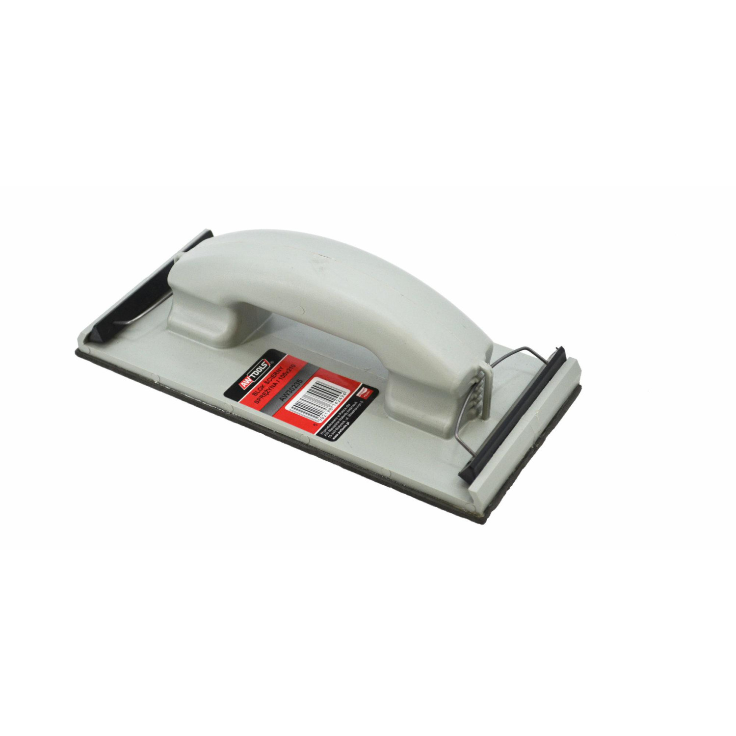 Bloc de ponçage AWTools AW30235; 105x210 mm