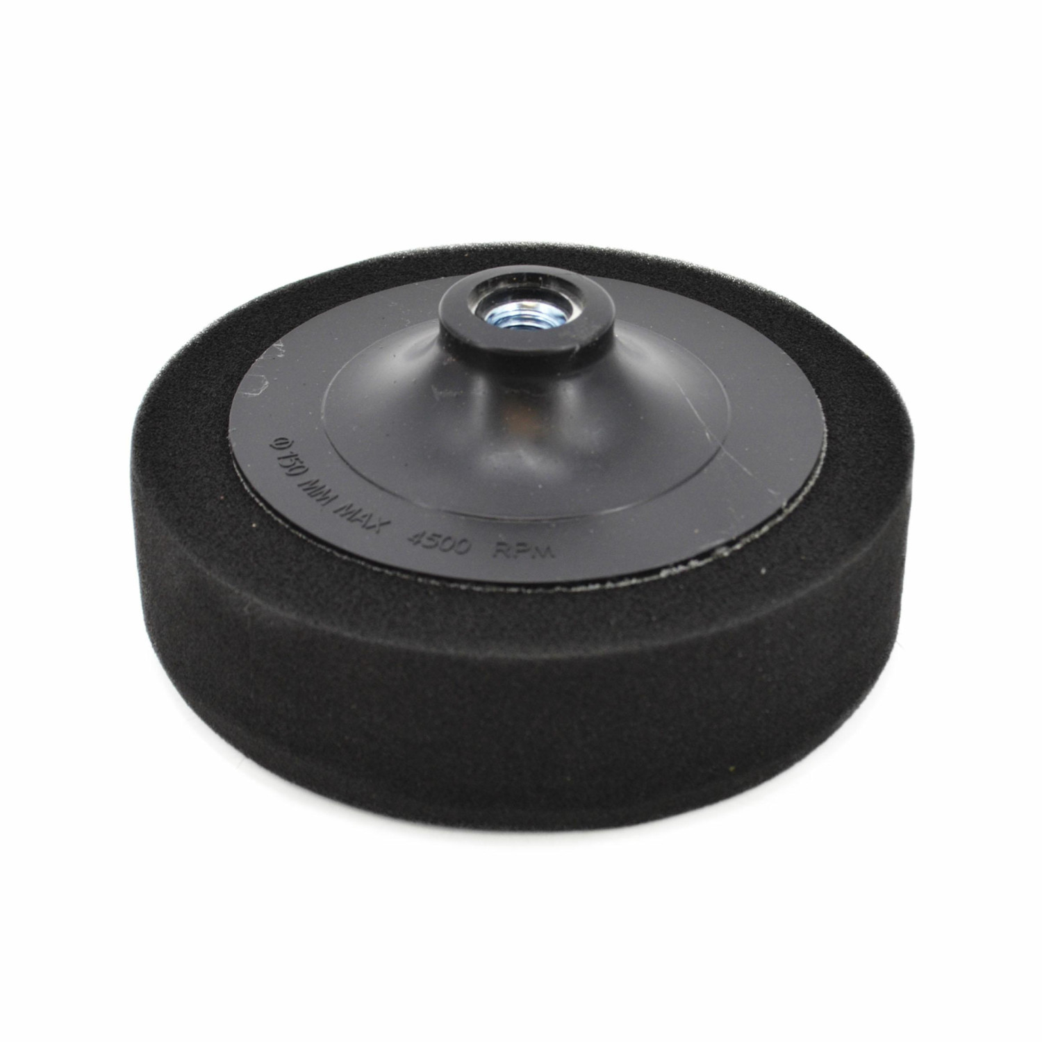 Éponge de polissage AWTools AW57130; 180 mm noire; douce