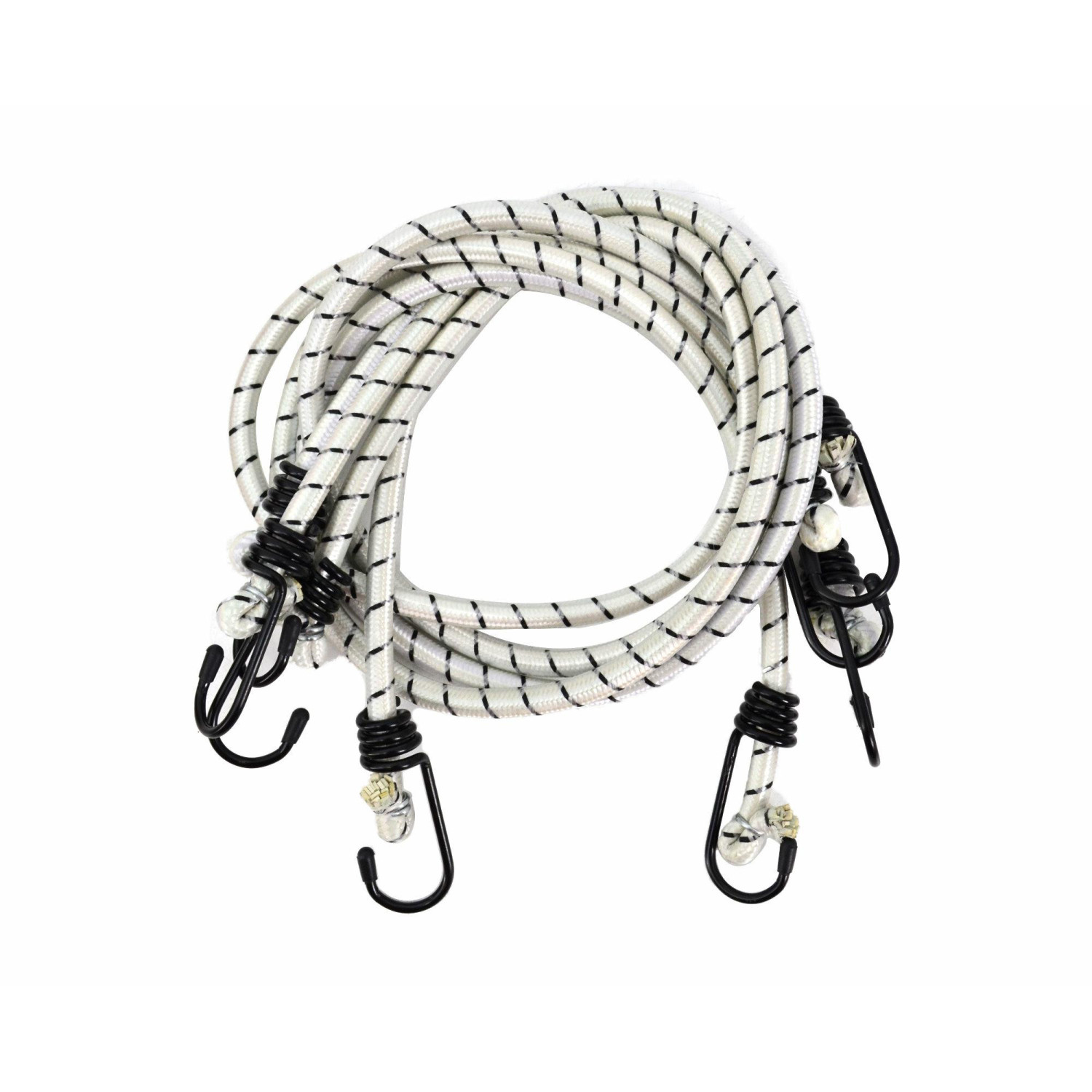 Corde élastique avec crochets AWTools AW19505; 1,0x100 cm; 4 unités