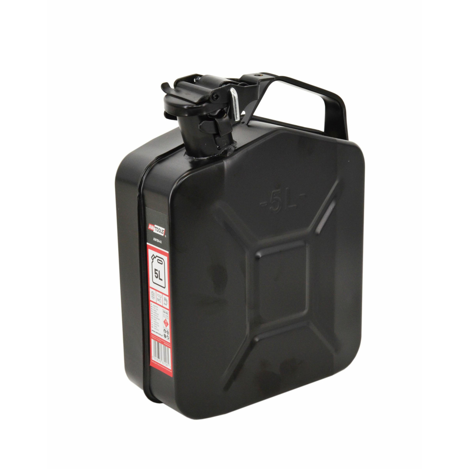 Bidon de carburant AWTools AW19441; 5 l métal