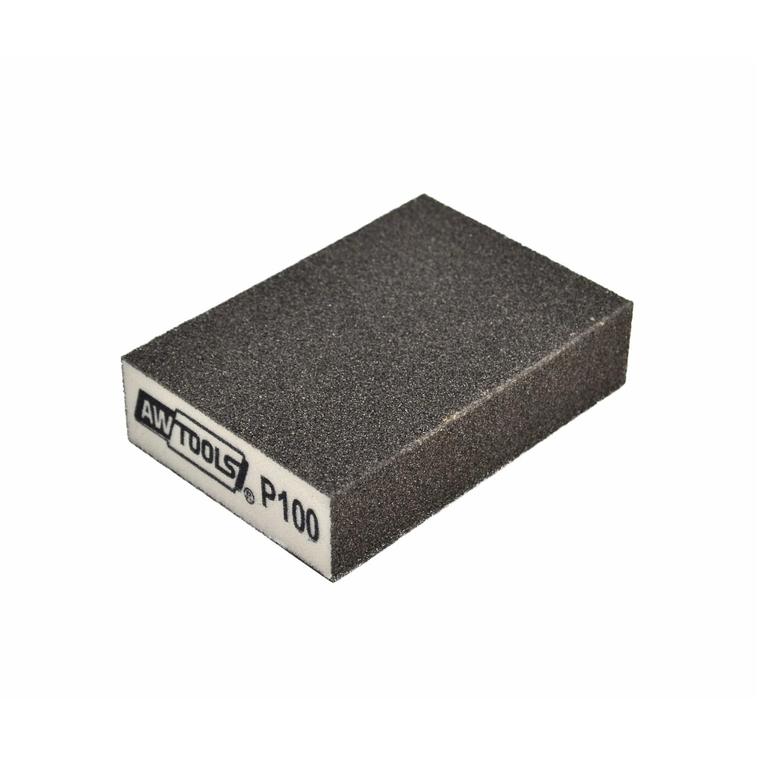 Éponge de ponçage AWTools AW55702; 100x70x25 mm; P60