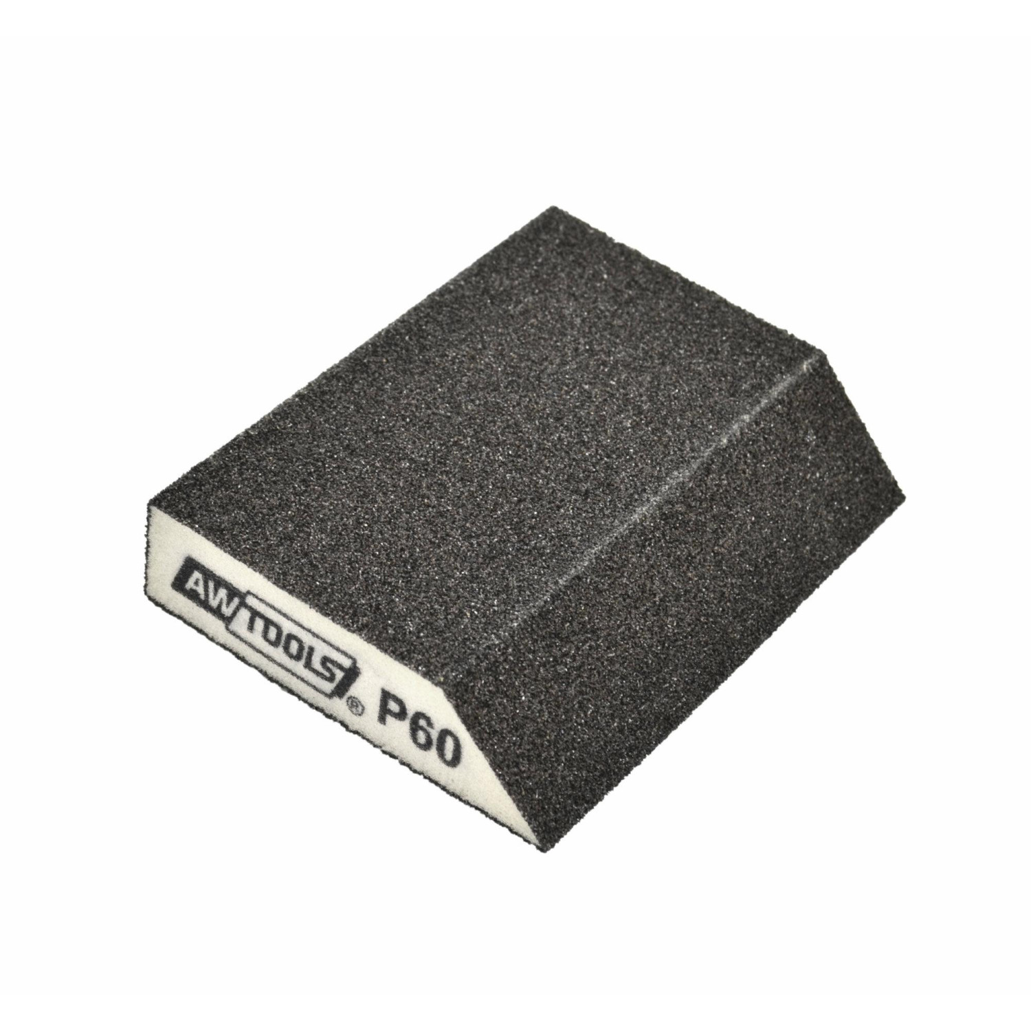Éponge de ponçage AWTools AW55713; 89x125x25 mm; P80