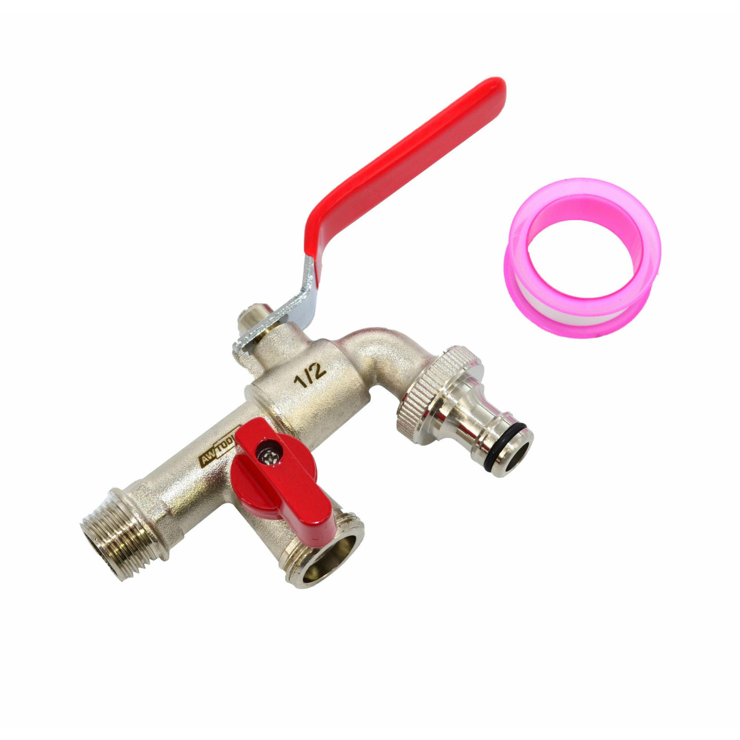 Connecteur de prise AWTools AW61485; 1/2''-2x3/4''