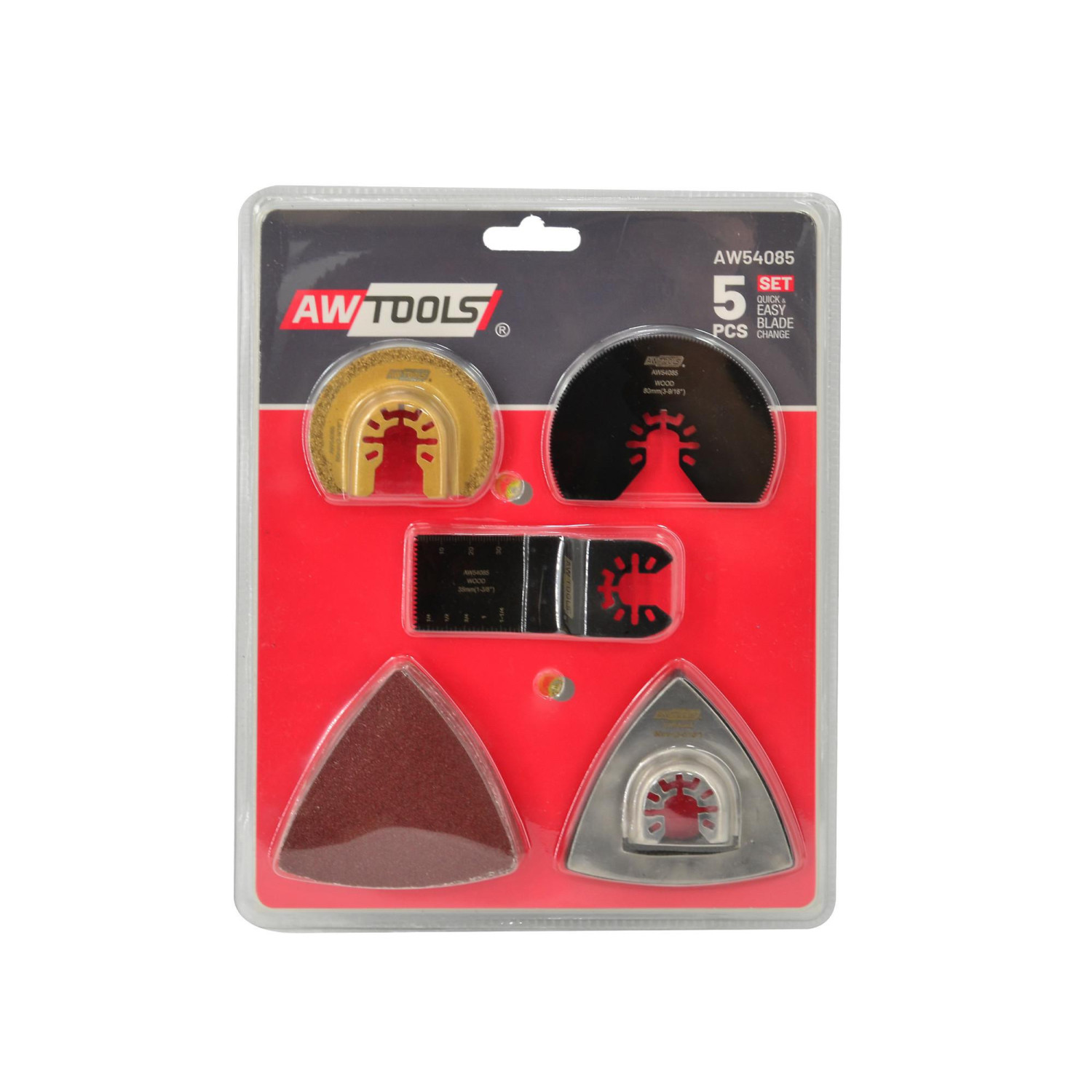 Ensemble d'accessoires AWTools AW54085; 14 unités