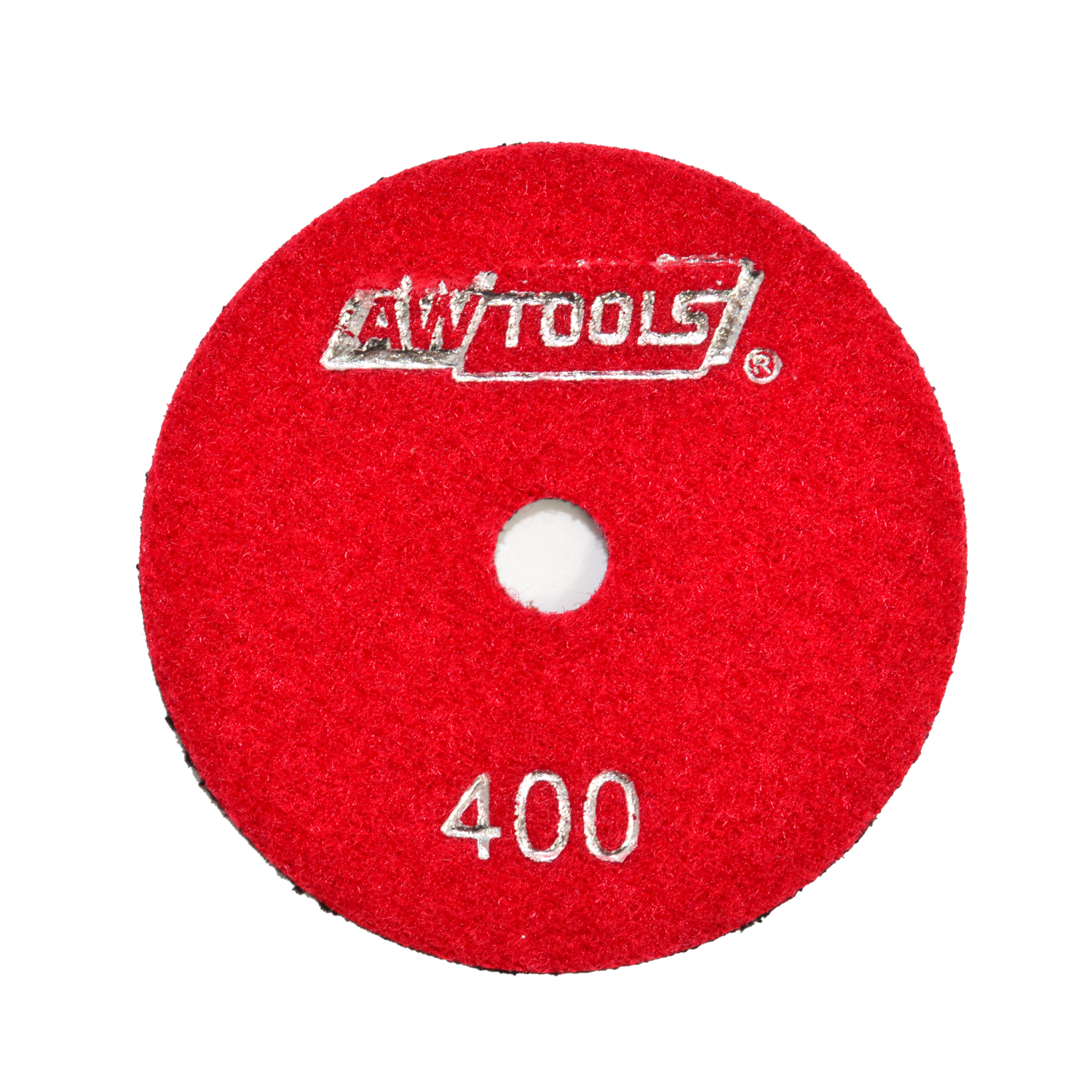 Tampon d'interface de protection de diamant AWTools AW56315; 100 mm; P400