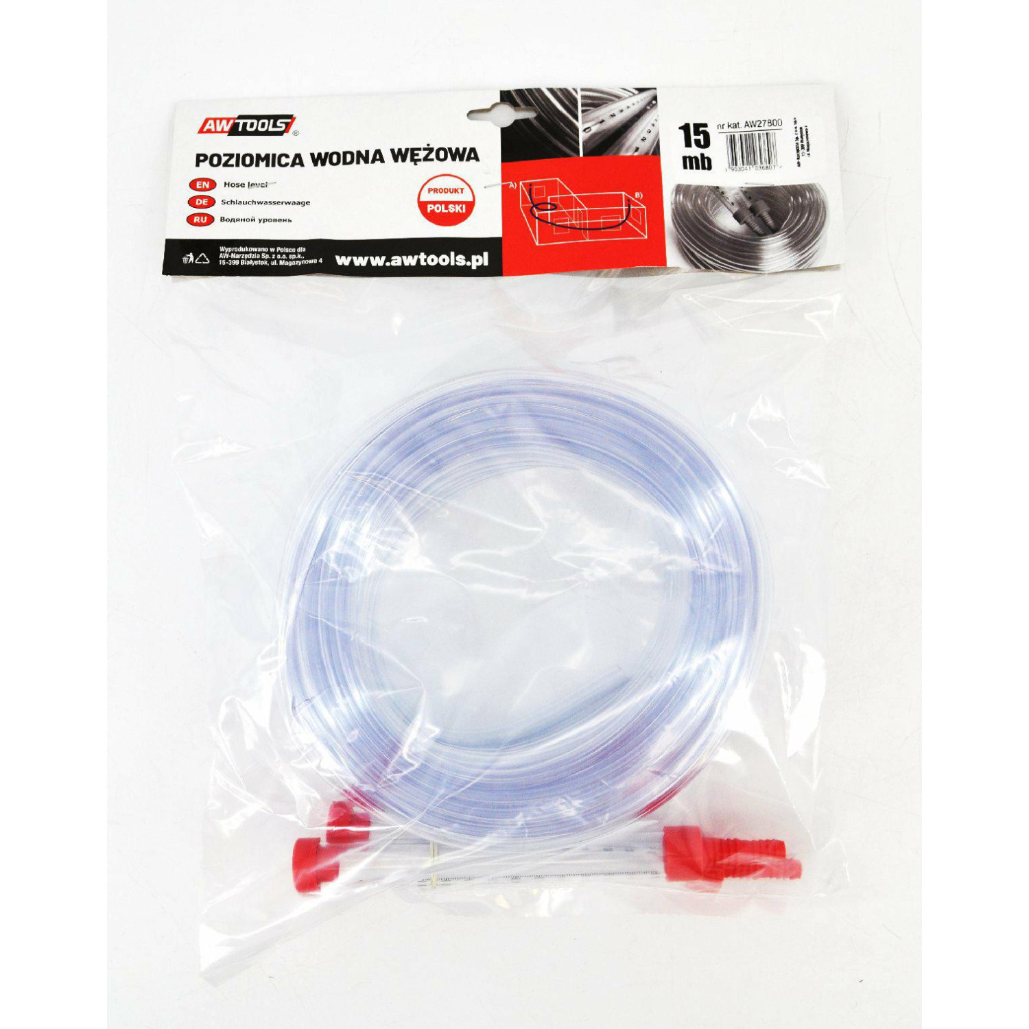 Niveau d'eau AWTools AW27800; 15 m