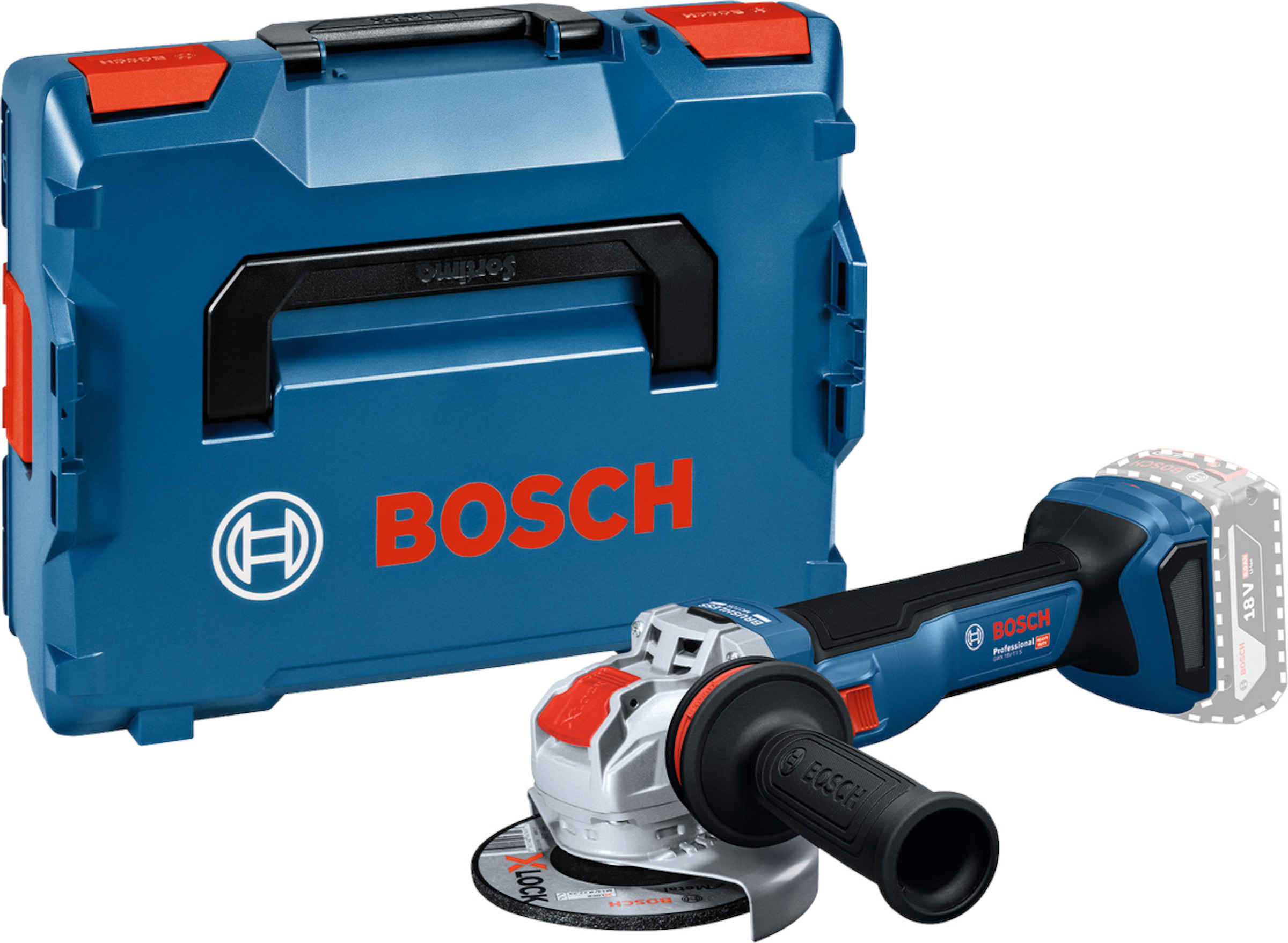 Meuleuse d'angle sans fil Bosch GWX 18V-11 S X-LOCK; 125 mm (sans batterie et chargeur)