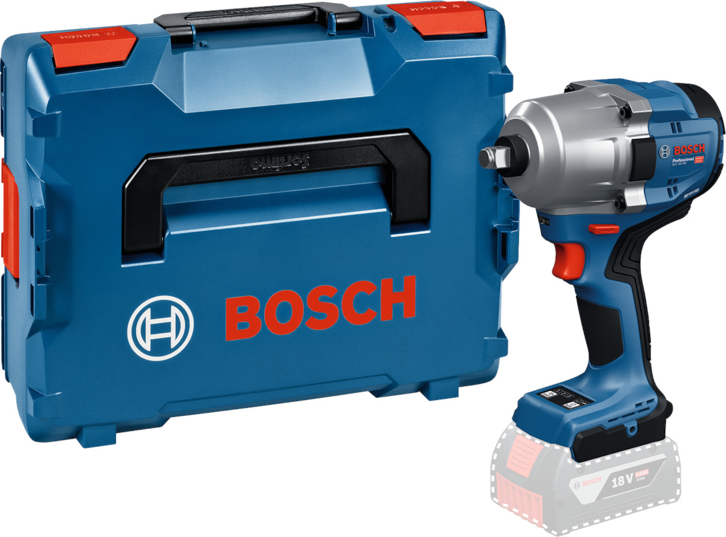 Clé à chocs Bosch GDS 18V-780; 18 V (sans batterie et chargeur)