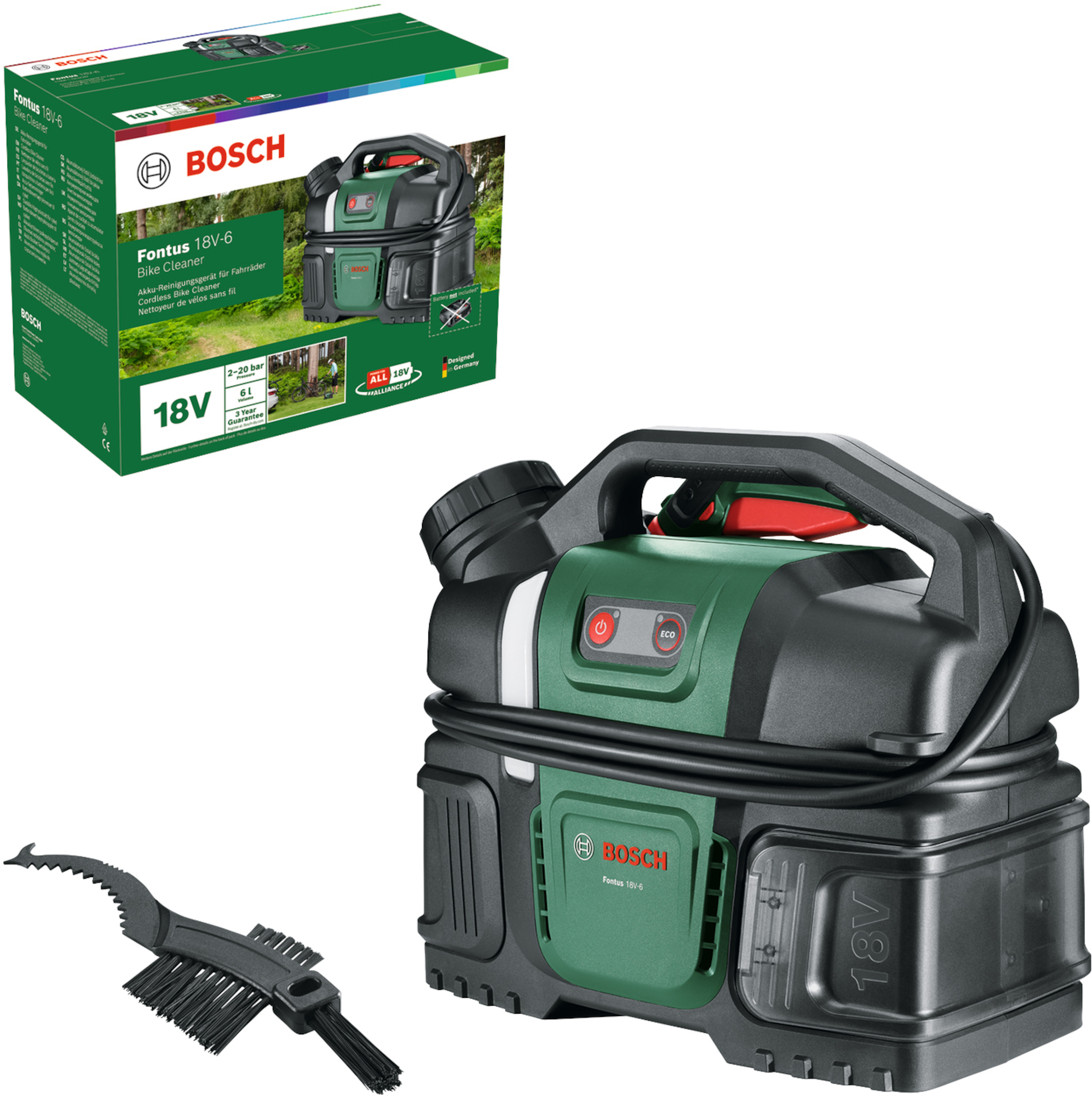 Nettoyeur haute pression Bosch Fontus 18V-6; 18 V (sans batterie et chargeur)