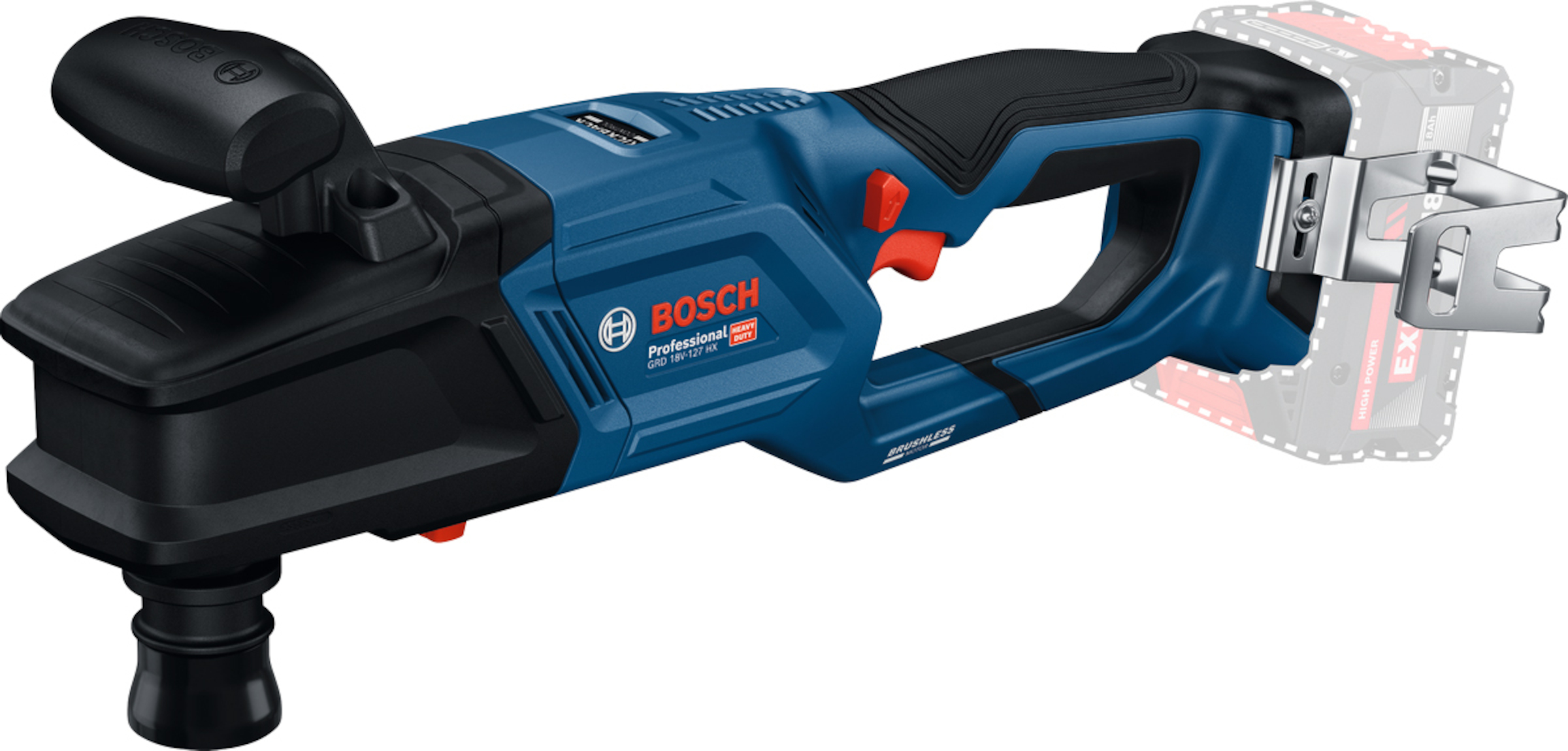 Perceuse d'angle Bosch GRD 18V-127 HX; 18 V (sans batterie et chargeur)