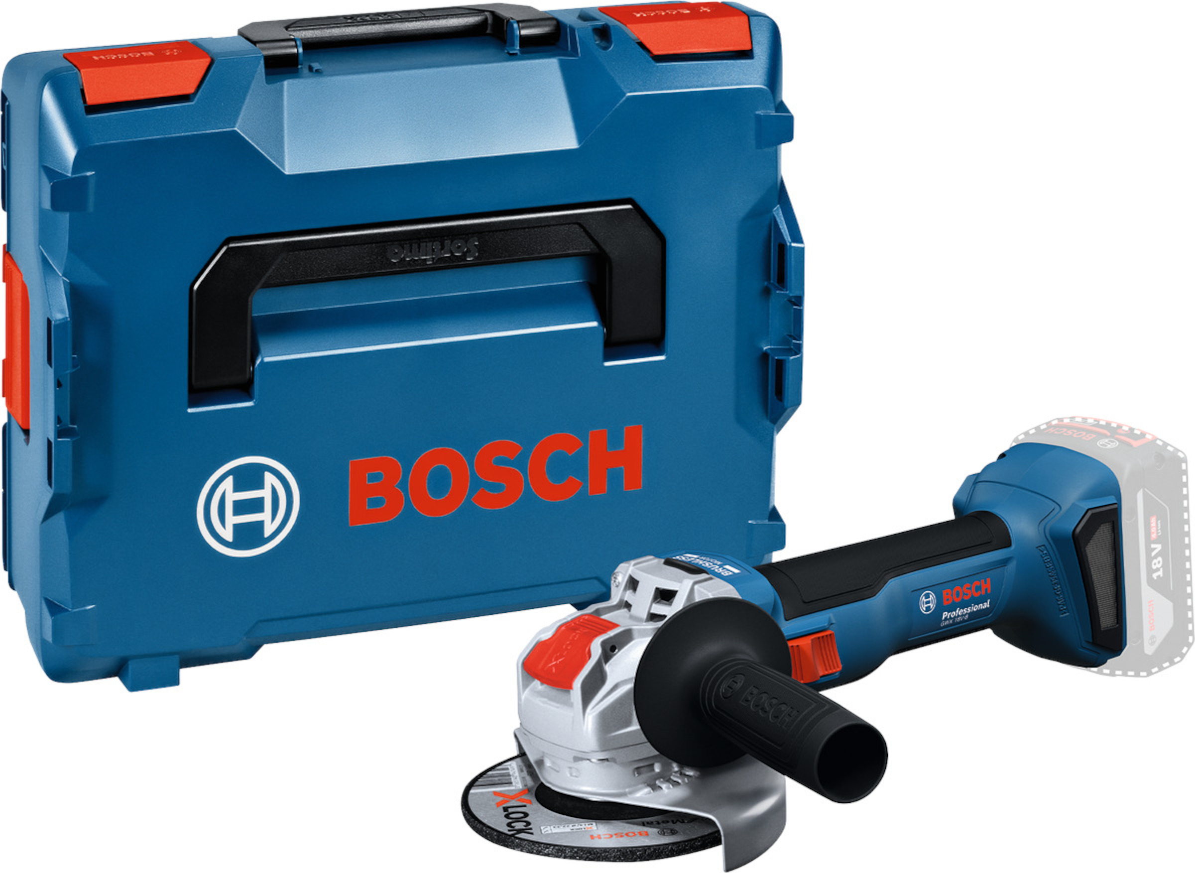 Meuleuse d'angle Bosch GWX 18V-8 X-LOCK; 18 V; 125 mm (sans batterie et chargeur)