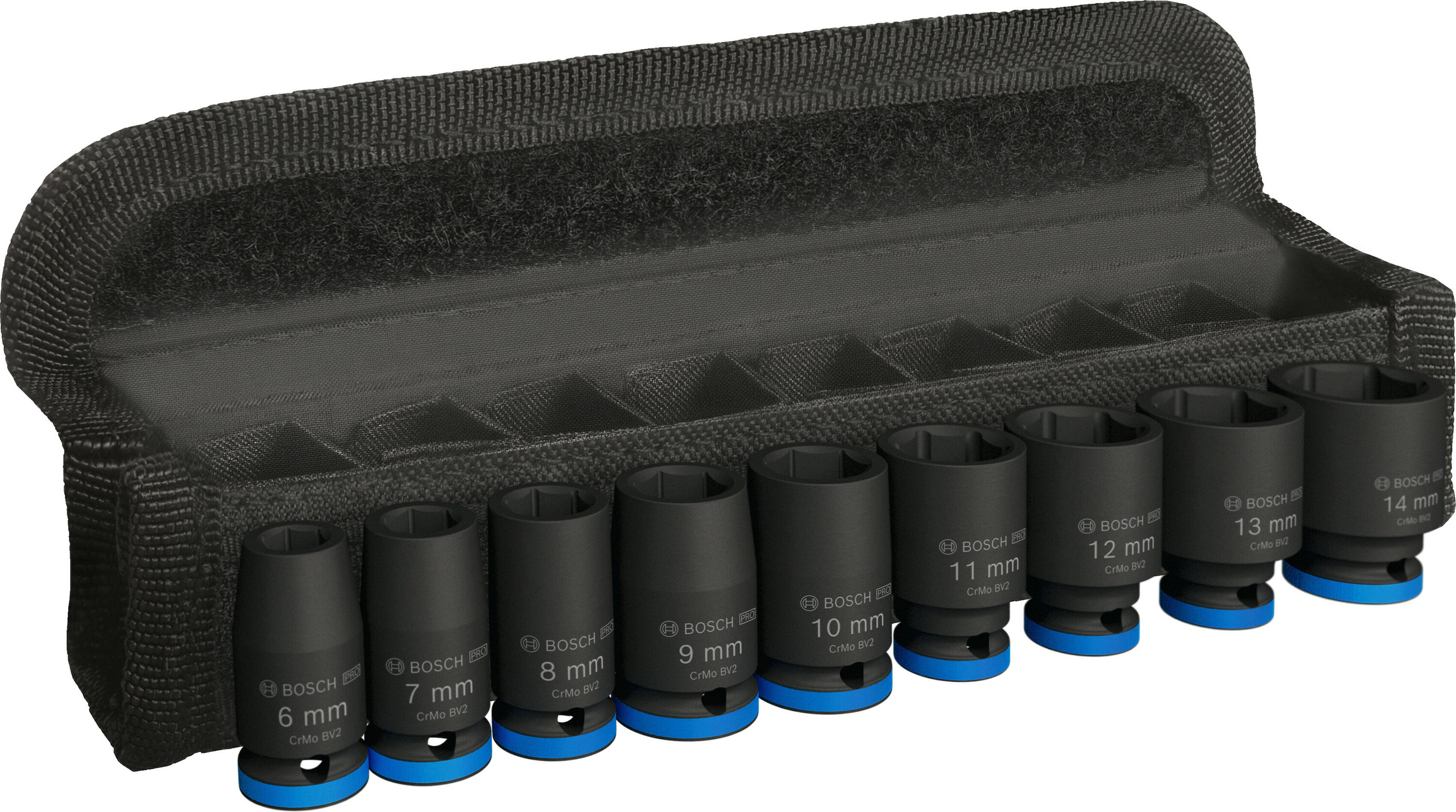 Porte-embout à visser Bosch PRO IMPACT; 1/4''; 25 mm; 6-14 mm; 9 unités