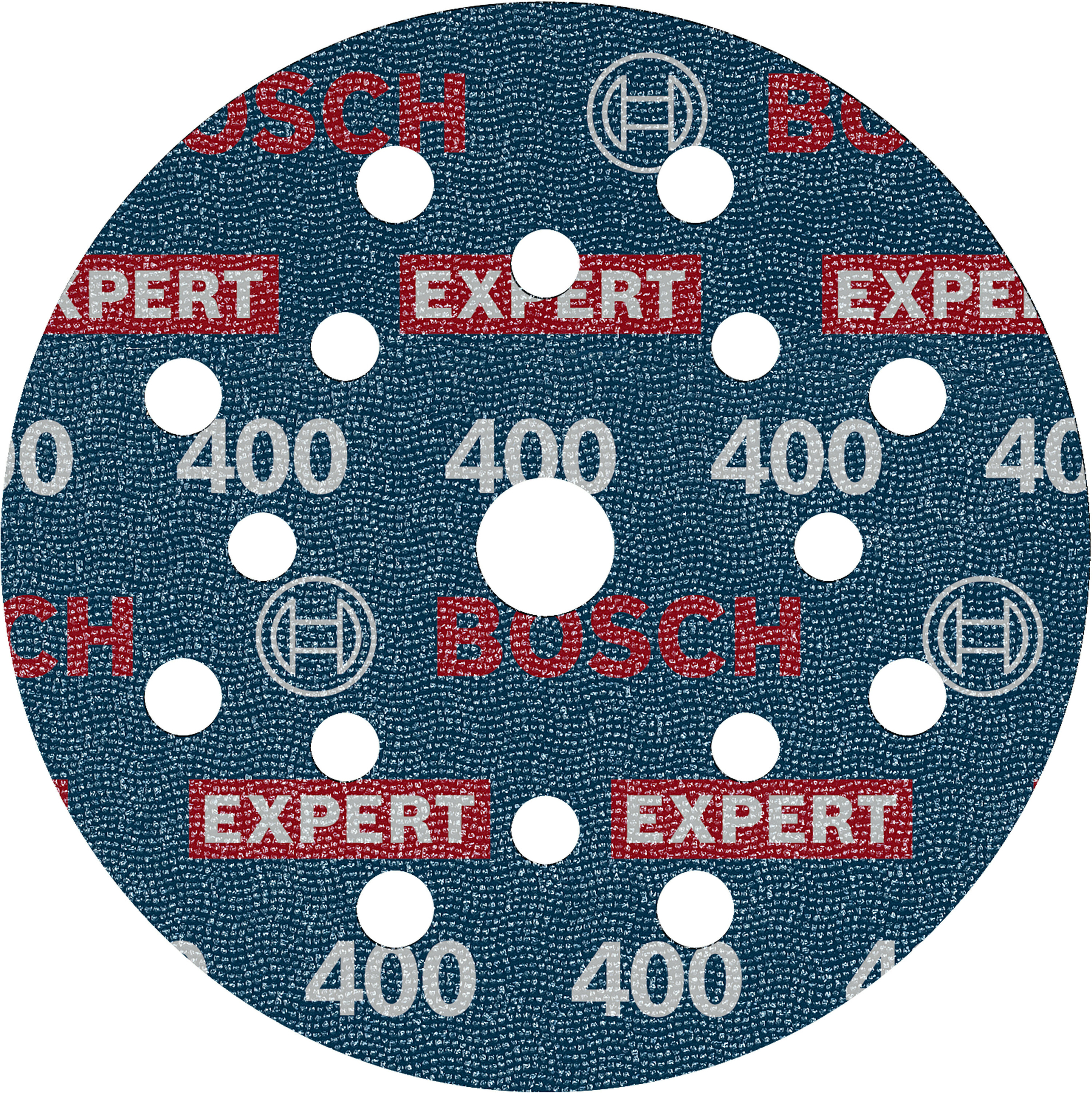 Disque a meuler Bosch Expert O780; 125 mm; P400; 6 unités