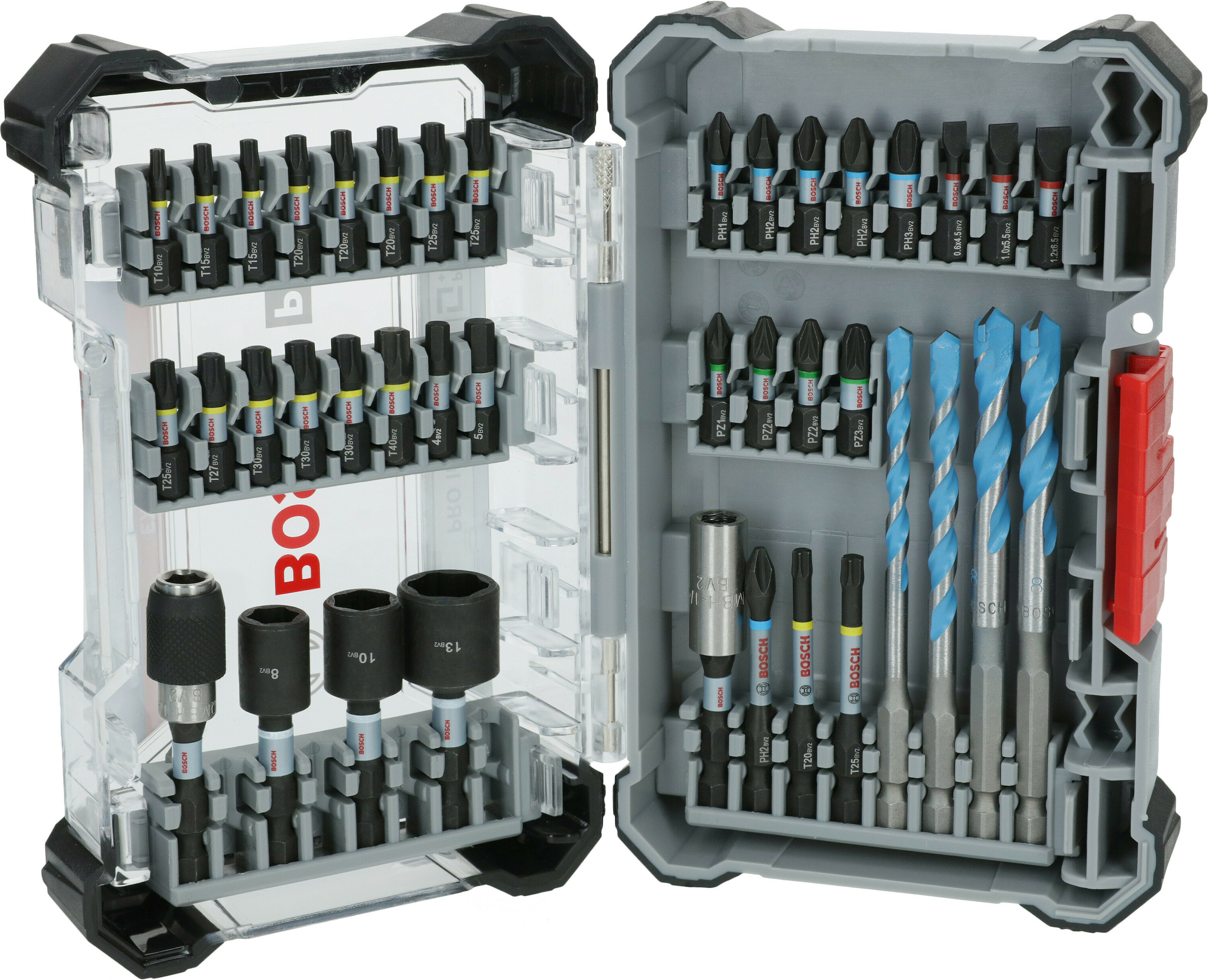 Coffret de forets et embouts de vissage à choc Bosch PRO; 40 unités