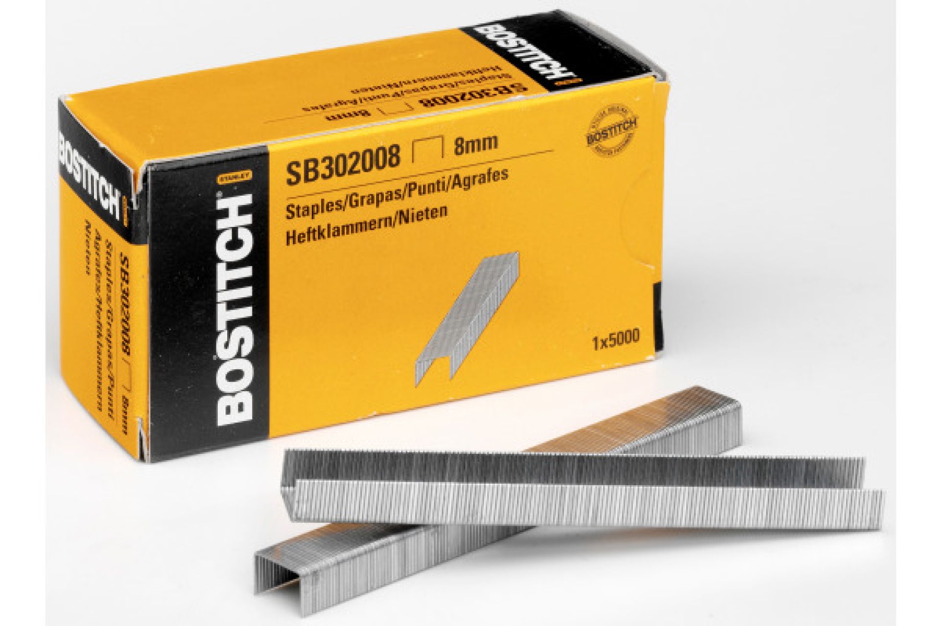 Agrafes Bostitch SB302008; 11,1x8 mm; 5000 unités