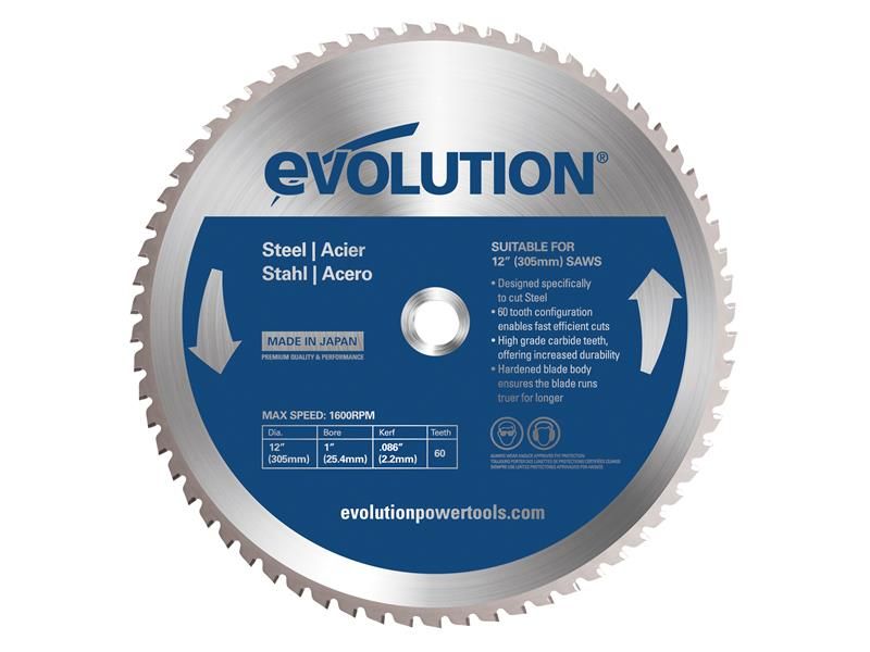 Scie circulaire Evolution EVO-305-60-S; 305 mm; Z60