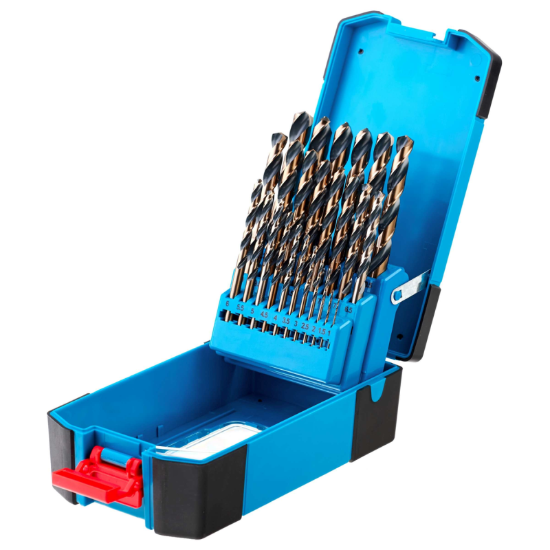 Ensemble de forets Schmith SQWMP-02; HSS Pro; 25 unités