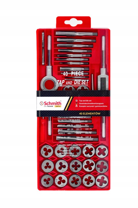 Robinet et jeu de matrice Schmith SQNG-02; 40 unités