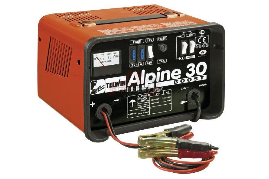 Chargeur de batterie de voiture Telwin ALPINE 30; 12-24 V