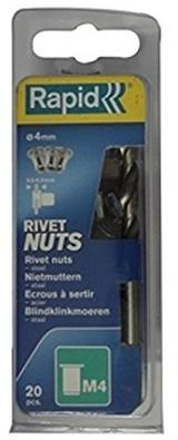 Rivets Rapid M4;&nbsp;Ø4 mm;&nbsp;20 unités