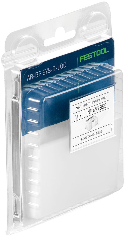 Couverture Festool AB-BF SYS TL 55x85mm; 10 unités