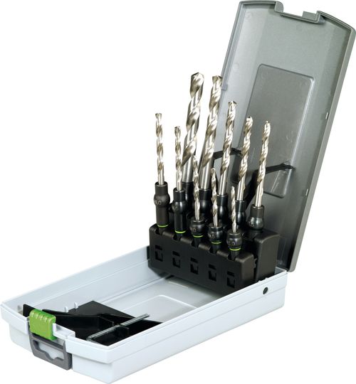 Ensemble de forets Festool HSS D3-10 CE/10x