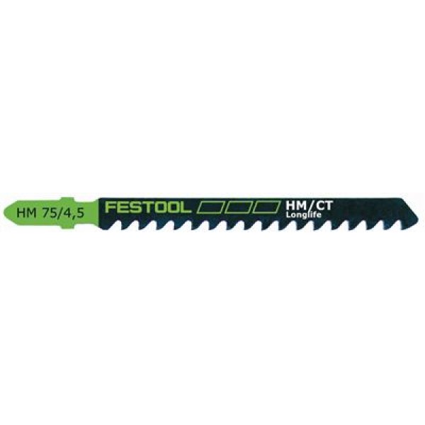 Lame de scie sauteuse Festool HM 75/4,5