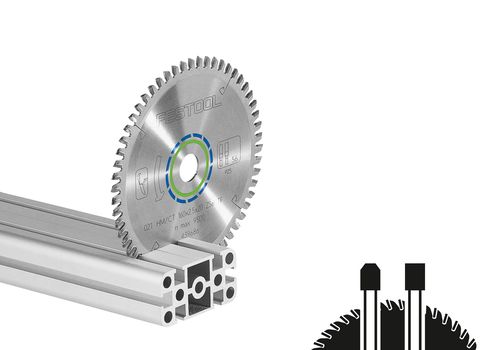 Lame de scie pour aluminium Festool; 190x2,6xFF; Z58; -5°