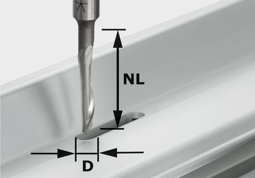Coupe en aluminium Festool 23/65 mm