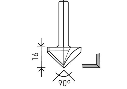 Routeur pour plaques de plâtre Festool 16/49 mm
