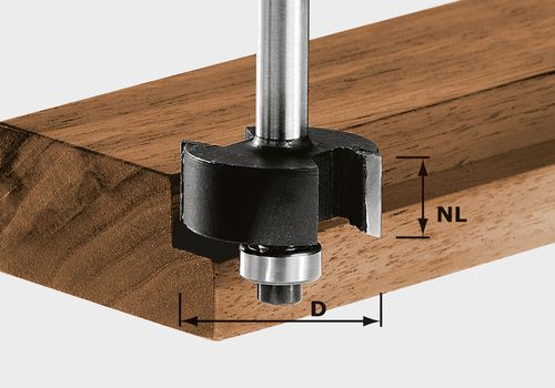 Porte outil de rabotage helicoidal Festool 12,7/54 mm