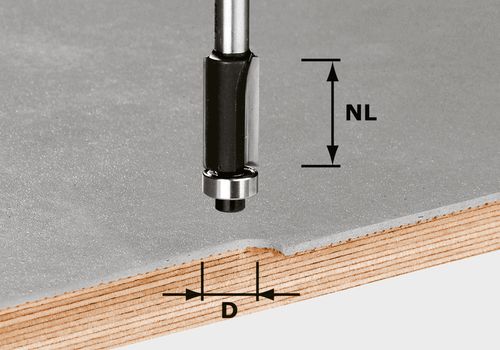 Coupe-bordures Festool&nbsp;12,7 mm; avec palier