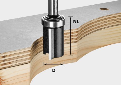 Coupe-bordures Festool&nbsp;19 mm avec palier