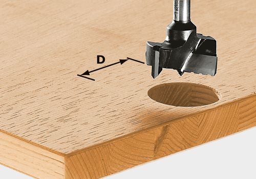 Mèche à bois Festool; 35x54,5 mm