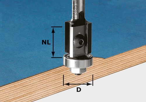 Fraise à rainurer Festool; 20/64 mm avec palier
