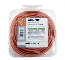 Fil de coupe AluCutline (2,4 mm/15 m) orange, hexagone