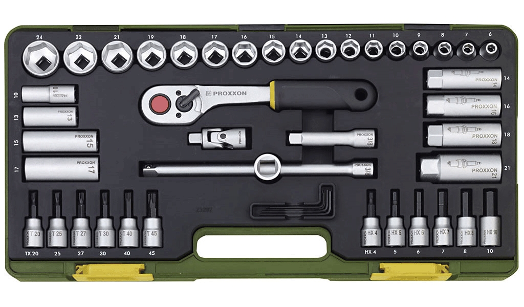 Jeu de douilles Proxxon 3/8'' 44 pièces