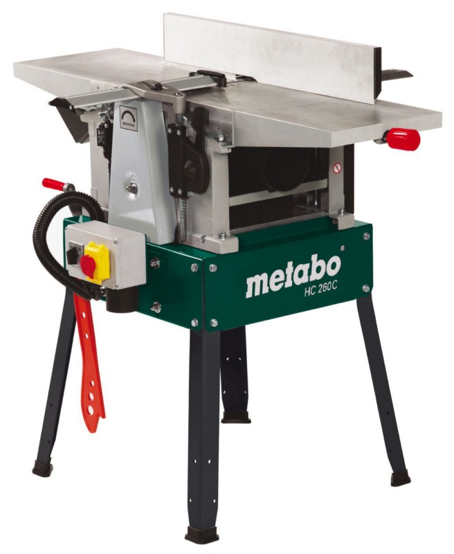 Raboteuse triphasée et outil d'épaisseur ''2 in 1'' Metabo HC 260 C/2,80 DNB 400/3/50