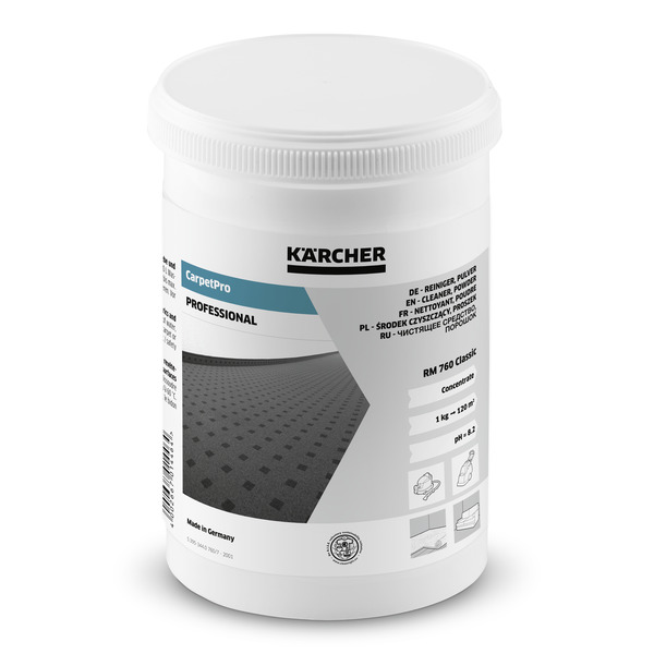 Poudre de nettoyage en profondeur Karcher RM 760 Classic; 0,8 kg; pH 8,2