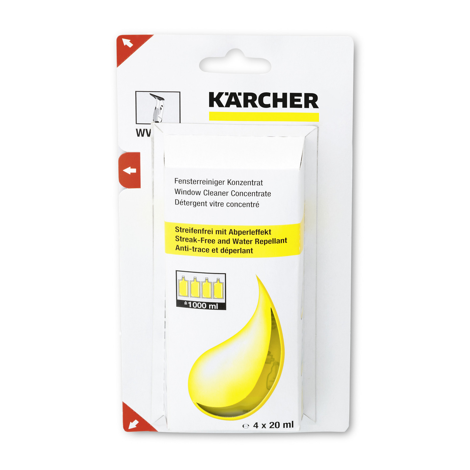 Nettoyant pour vitres concentré Karcher 6.295-302.0