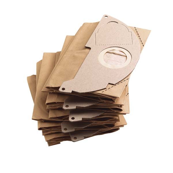 Sacs en papier pour aspirateur Karcher MV 2; WD 2.200; 5 unités