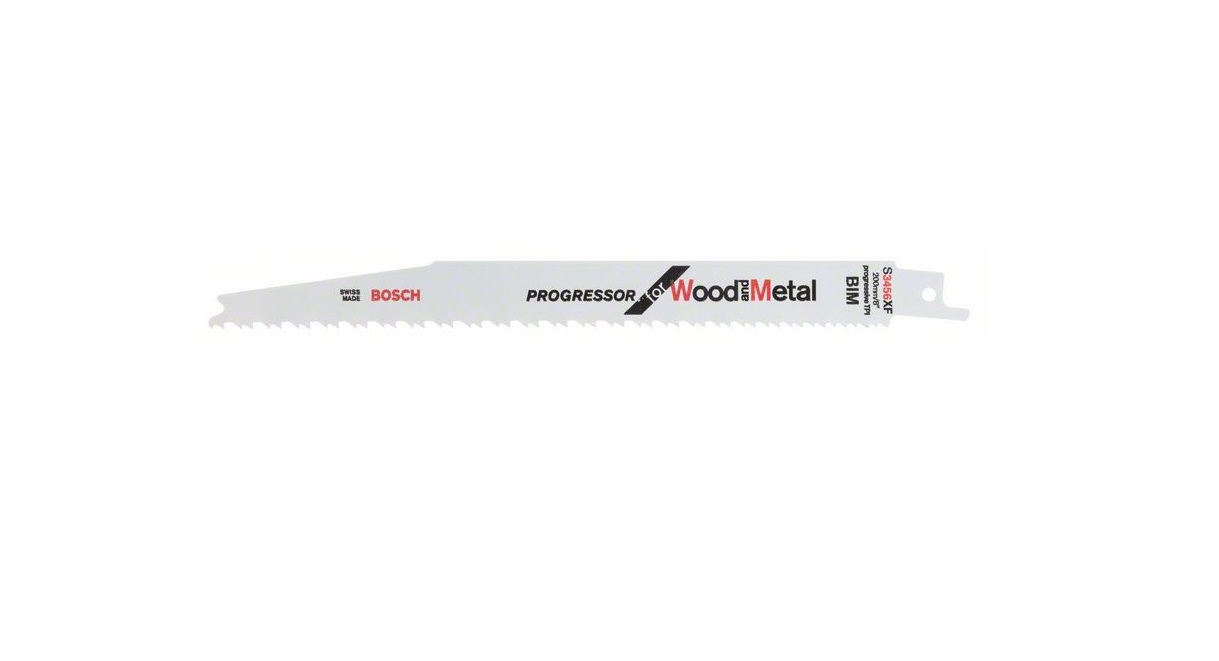 Lames scie sabre Bosch S 3456 XF; 2 unités