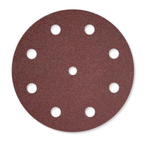 Papier abrasif pour ponceuses orbitales aléatoires Rubin2; 125 mm; P40; 50 unités