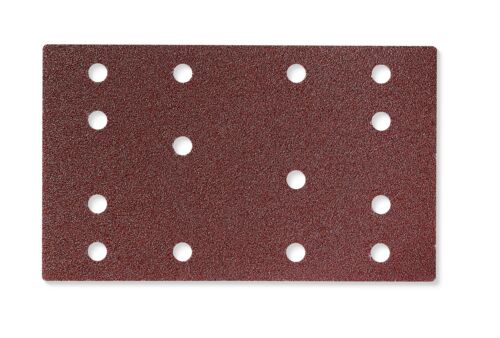 Papier de verre pour ponceuse orbitale Rubin2; 80x133 mm; P120; 50 unités