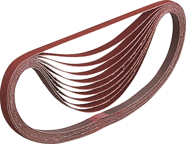 Ceinture de ponçage pour ponceuse à bande P-43284; 9x533 mm; 5 unités