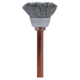 Brosse en acier inoxydable Dremel 531, 13,0 mm; 2 unités