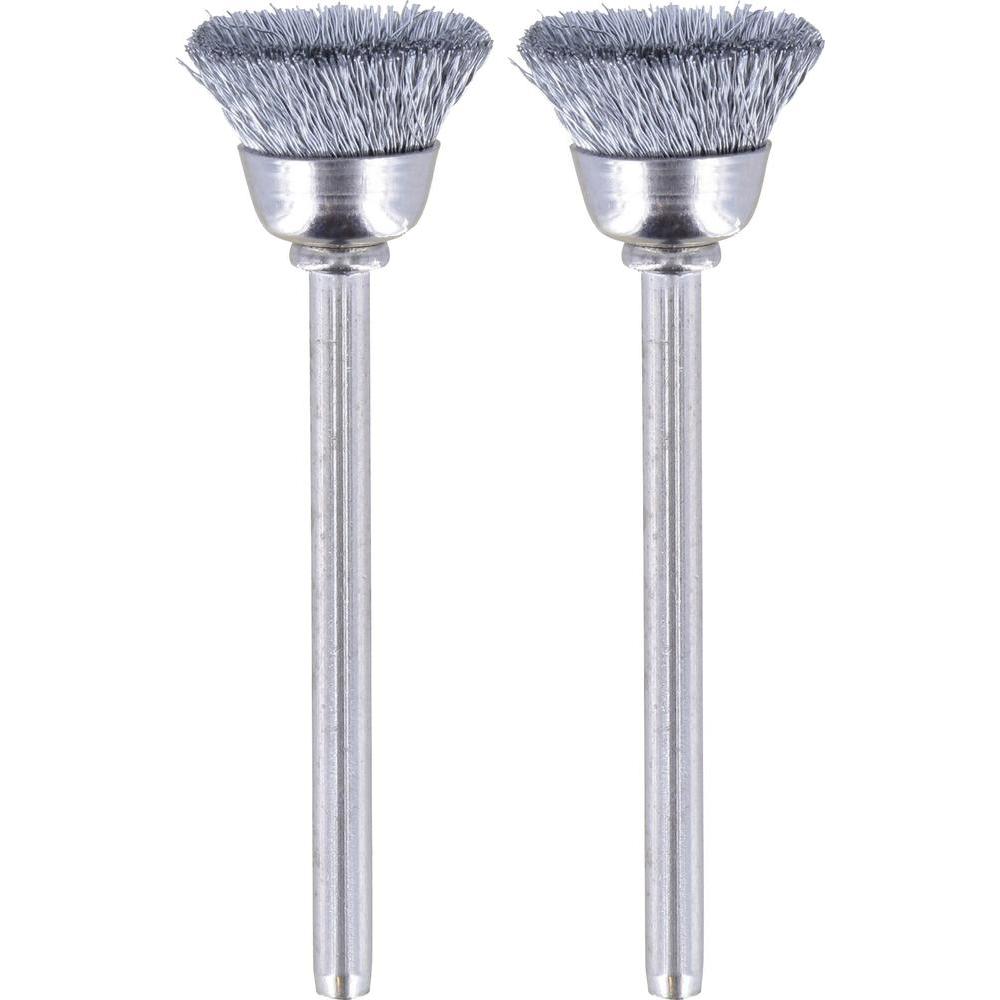 Brosse en acier au carbone Dremel 442, 3,2 mm, 13,0 mm; 2 unités