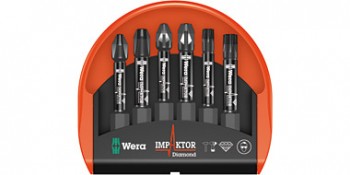 Jeu de douilles à impact Wera Mini-Check IMP DC; 6 unités